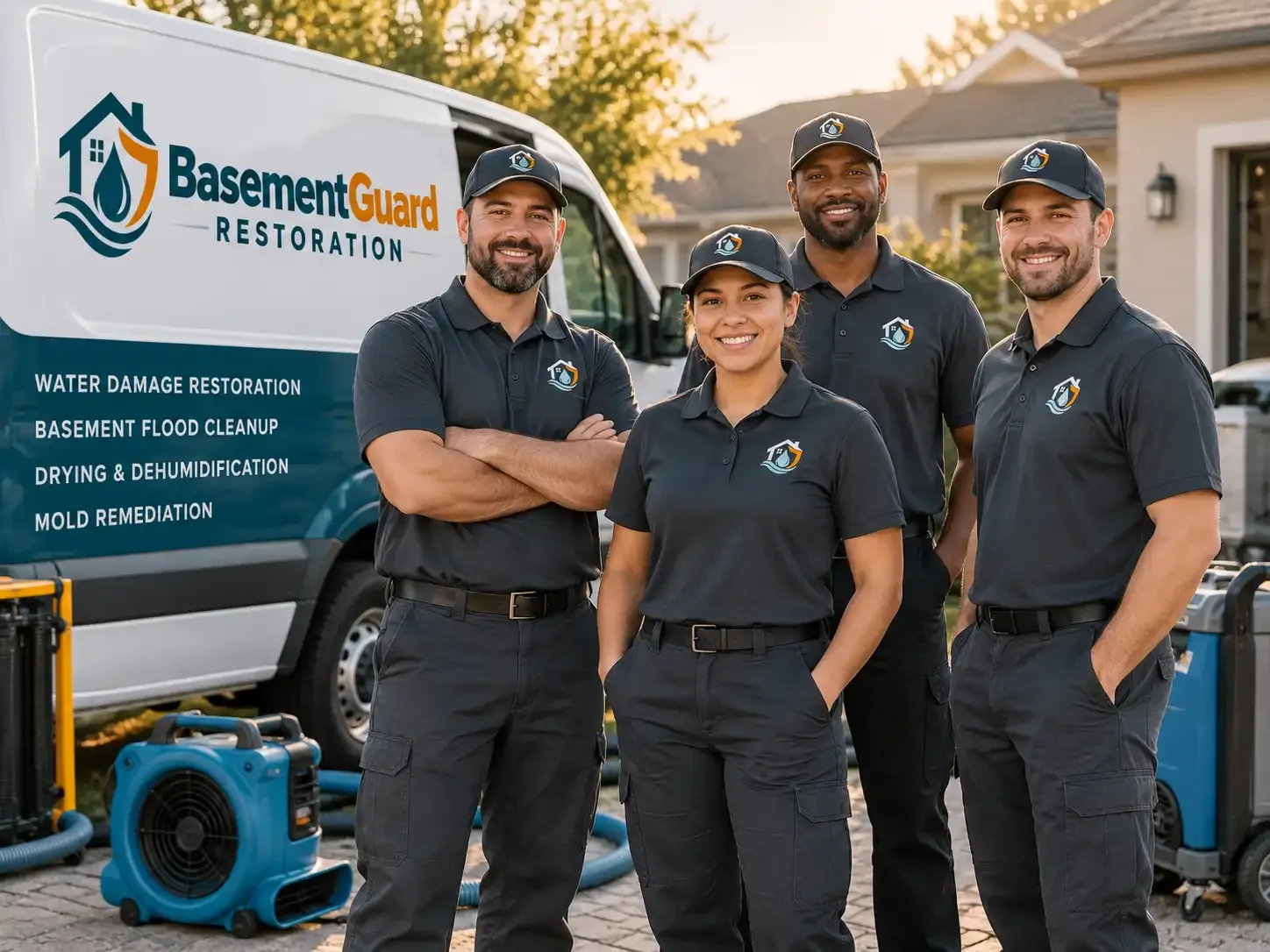 Basement Water Damage Restoration company in Clarksville, OH